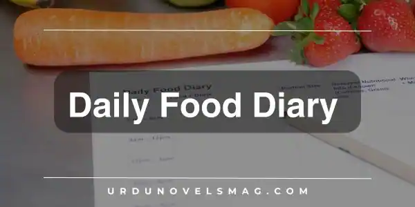 my food diary